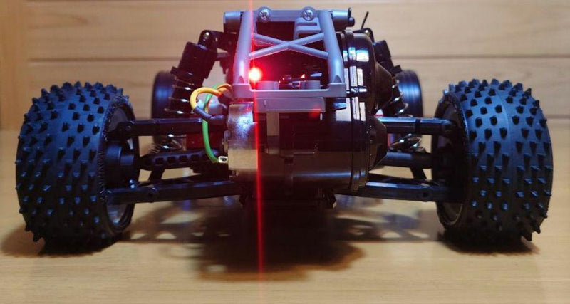 Load image into Gallery viewer, Used Tamiya Fighter NXGEN DT-04 Assembled Full Set with Sanwa MX-6 and LEDs Unused
