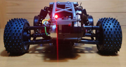 Used Tamiya Fighter NXGEN DT-04 Assembled Full Set with Sanwa MX-6 and LEDs Unused