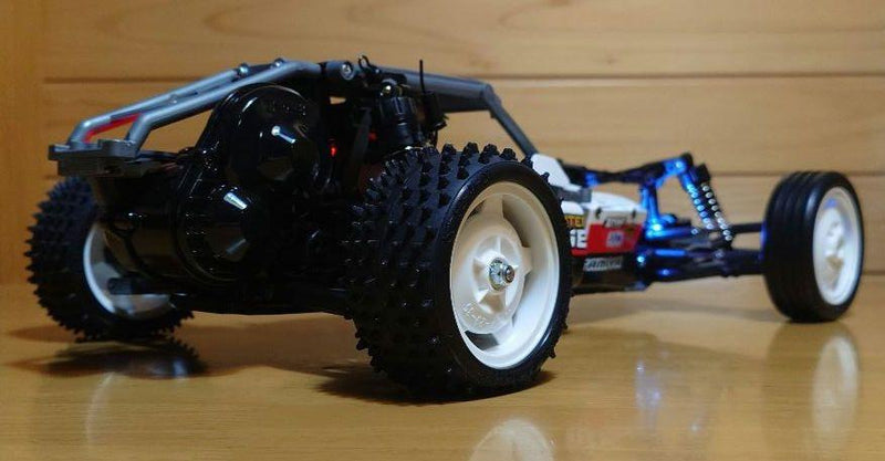 Load image into Gallery viewer, Used Tamiya Fighter NXGEN DT-04 Assembled Full Set with Sanwa MX-6 and LEDs Unused
