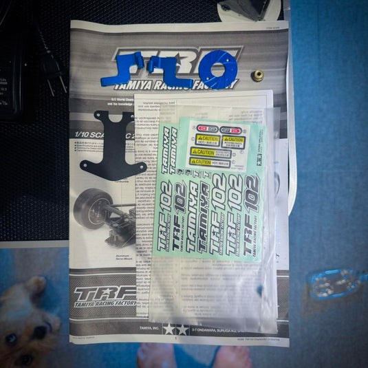 Used Tamiya TRF102 Chassis Kit Assembled Unused