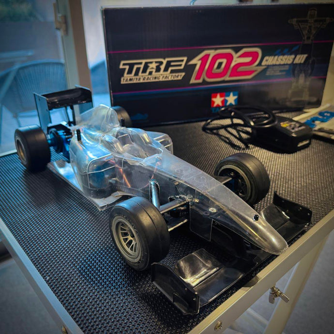 Used Tamiya TRF102 Chassis Kit Assembled Unused