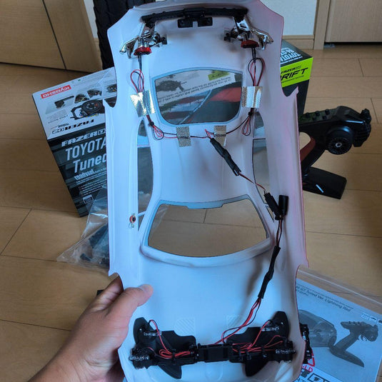 Kyosho TOYOTA 86 GT Tuned Ver. Fazer D2 with Upgraded Parts & LED Lights - Used