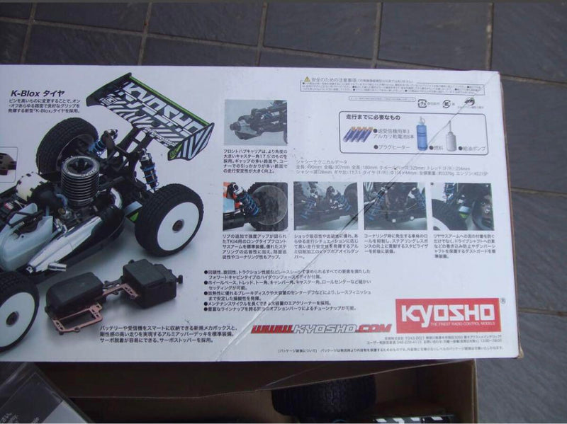 Load image into Gallery viewer, Used Kyosho Inferno MP9 TKI4 V2 1/8 Scale Engine Buggy RC Car Ready Set
