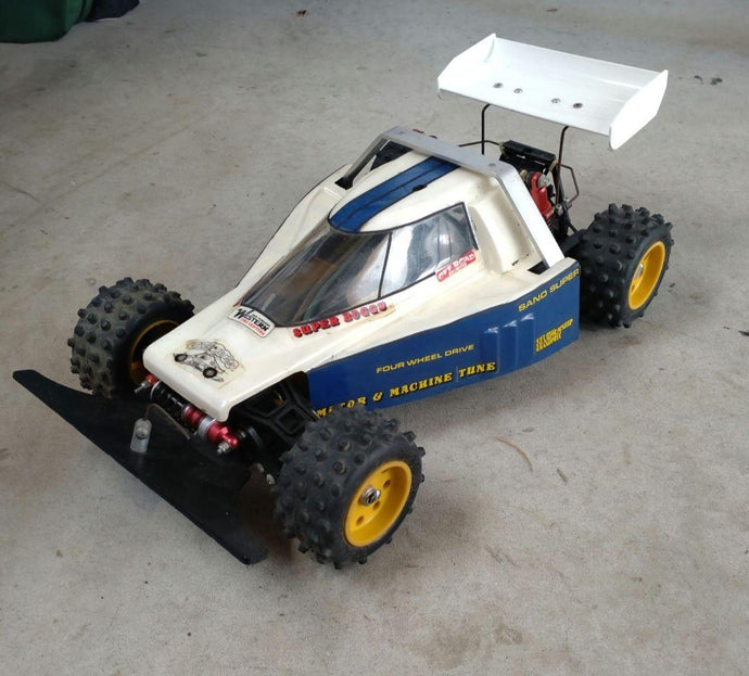Used Yokomo Dogfighter YZ834B Vintage RC Buggy Assembled