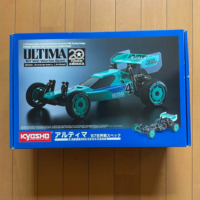 Used Kyosho 1/10 Ultima 1987 World Spec 20th Anniversary Limited Model
