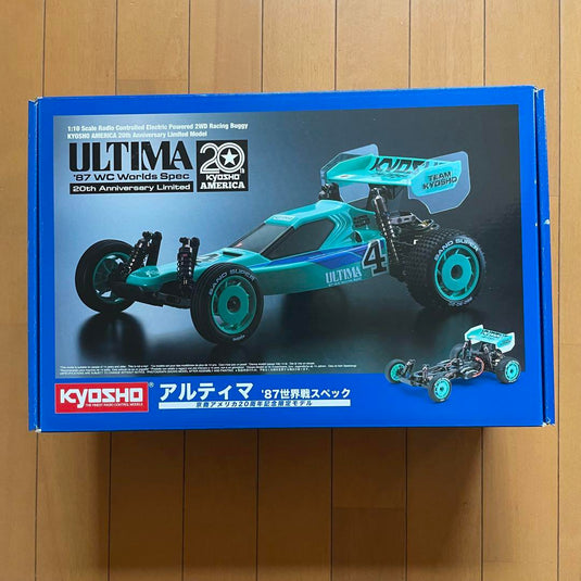 Used Kyosho 1/10 Ultima 1987 World Spec 20th Anniversary Limited Model