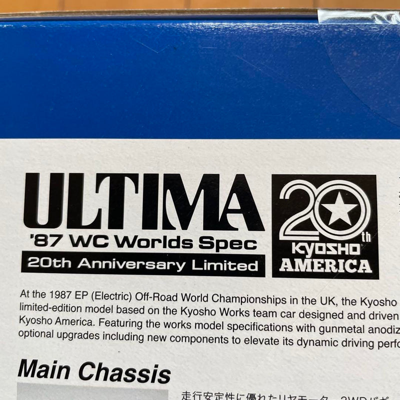Load image into Gallery viewer, Used Kyosho 1/10 Ultima 1987 World Spec 20th Anniversary Limited Model

