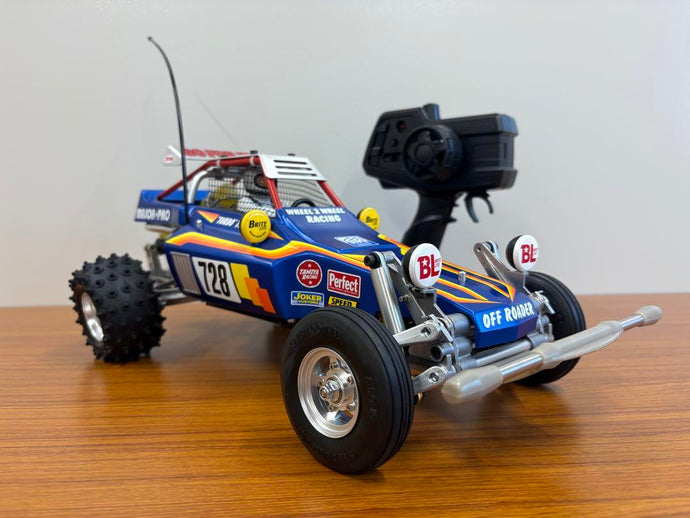 Used Tamiya Fighting Buggy 2004 Full Set Assembled Unused with Optional Parts