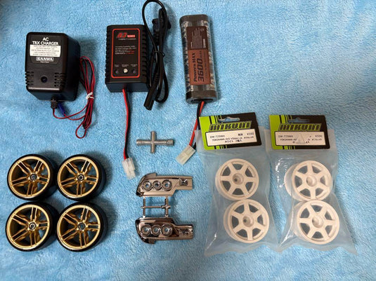 Yokomo YD-2 Custom with Kazama Auto Gold Carbon Chassis Sanwa M11X Radio - Used