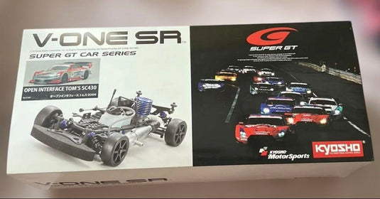 Kyosho V-ONE SR SC430 Chassis Kit with Recoilless Engine New Unopened - Used