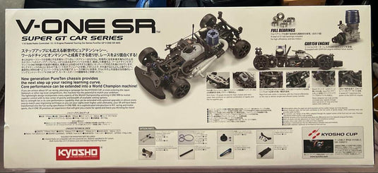 Kyosho V-ONE SR SC430 Chassis Kit with Recoilless Engine New Unopened - Used