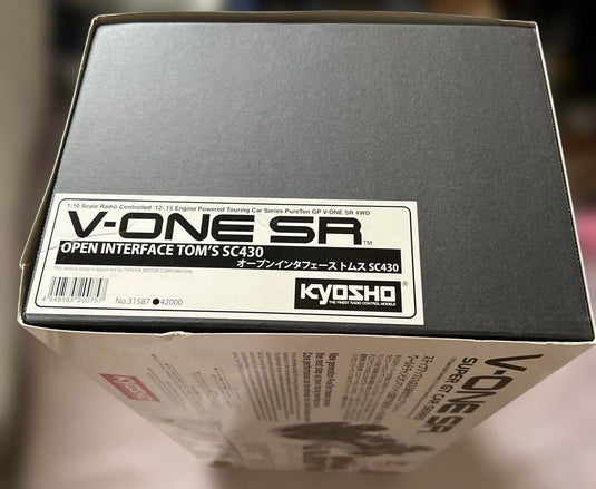 Kyosho V-ONE SR SC430 Chassis Kit with Recoilless Engine New Unopened - Used