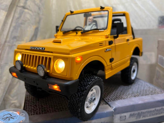 WPL SJ30 Style Custom Painted with LEDs Assembled Unused - Used