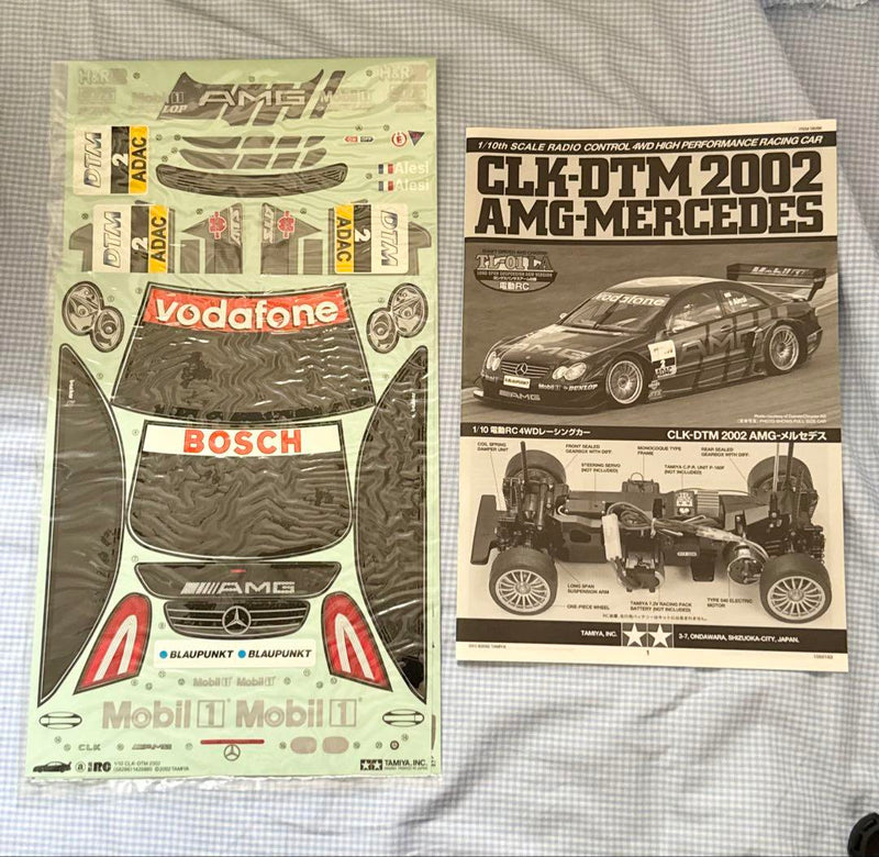 Load image into Gallery viewer, Used Tamiya 1/10 CLK-DTM 2002 AMG-Mercedes TL-01LA Unassembled Kit
