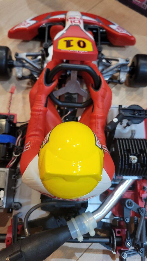 Load image into Gallery viewer, Used Kyosho 1/5 Birel R31-SE Engine RC Car Unused with Custom Paint
