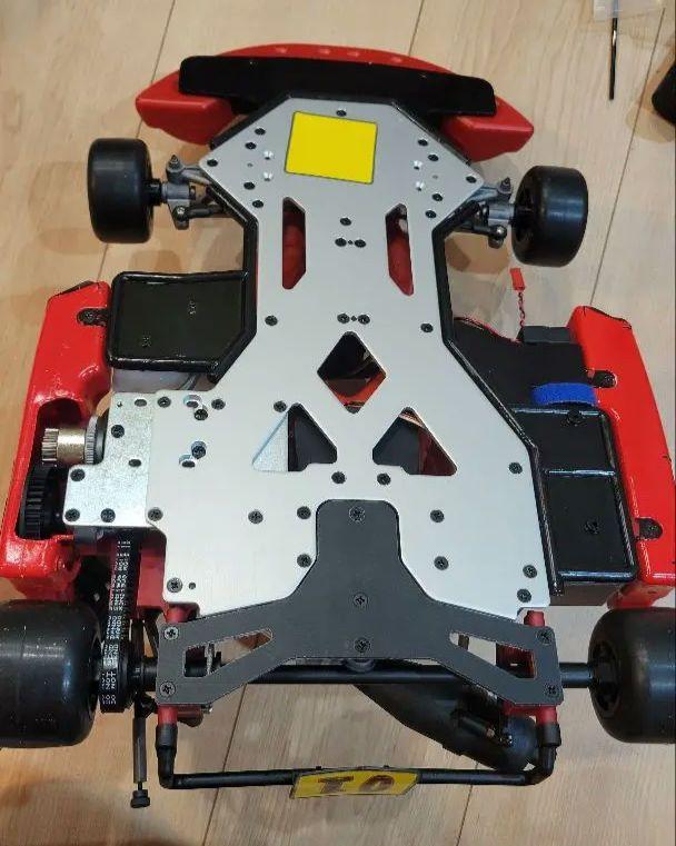 Load image into Gallery viewer, Used Kyosho 1/5 Birel R31-SE Engine RC Car Unused with Custom Paint
