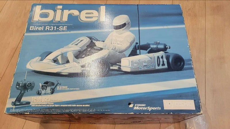 Load image into Gallery viewer, Used Kyosho 1/5 Birel R31-SE Engine RC Car Unused with Custom Paint
