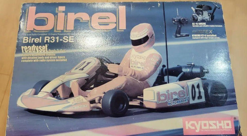 Load image into Gallery viewer, Used Kyosho 1/5 Birel R31-SE Engine RC Car Unused with Custom Paint
