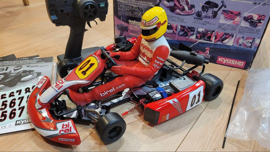 Used Kyosho 1/5 Birel R31-SE Engine RC Car Unused with Custom Paint