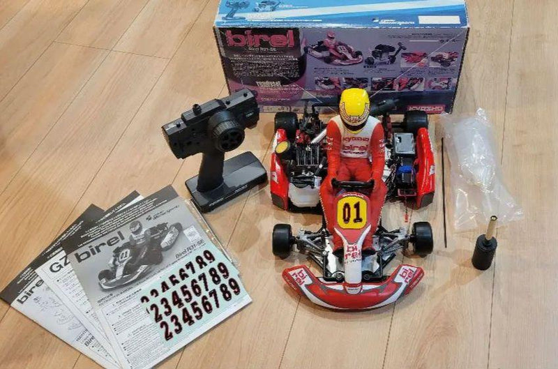Load image into Gallery viewer, Used Kyosho 1/5 Birel R31-SE Engine RC Car Unused with Custom Paint
