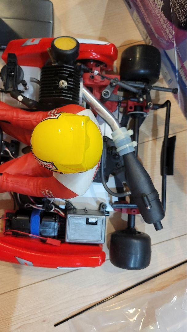 Load image into Gallery viewer, Used Kyosho 1/5 Birel R31-SE Engine RC Car Unused with Custom Paint

