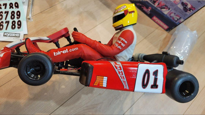 Load image into Gallery viewer, Used Kyosho 1/5 Birel R31-SE Engine RC Car Unused with Custom Paint
