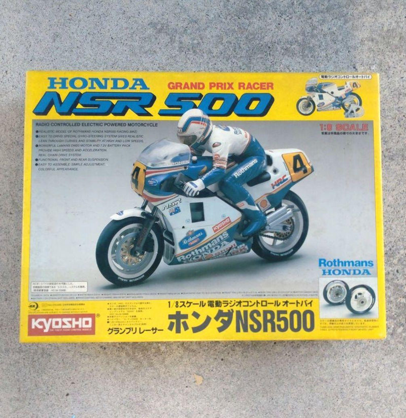 Load image into Gallery viewer, Used Kyosho 1/8 Honda NSR500 Grand Prix Racer Vintage Unassembled Kit
