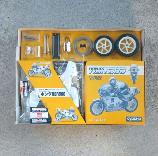 Used Kyosho 1/8 Honda NSR500 Grand Prix Racer Vintage Unassembled Kit
