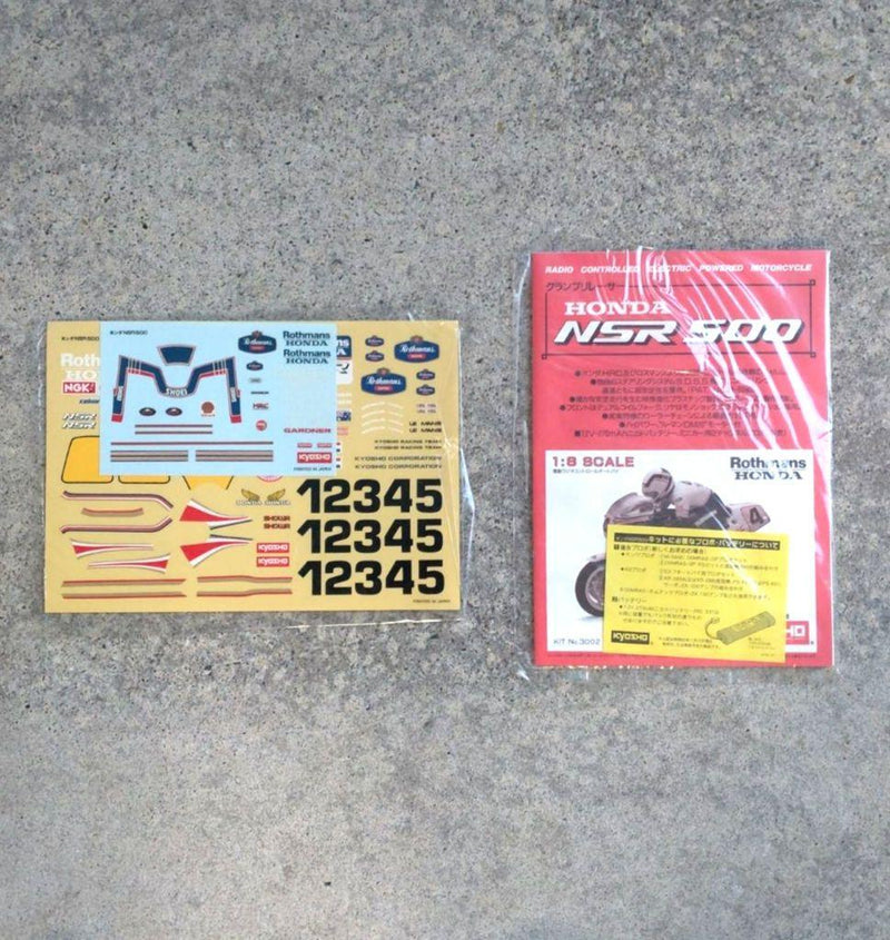 Load image into Gallery viewer, Used Kyosho 1/8 Honda NSR500 Grand Prix Racer Vintage Unassembled Kit
