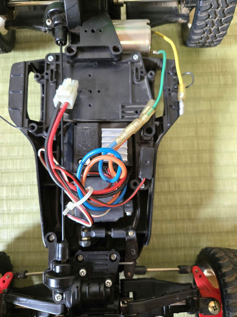 Load image into Gallery viewer, Used Tamiya 1/10 Blazing Star 4WD RC Car Assembled with Radio
