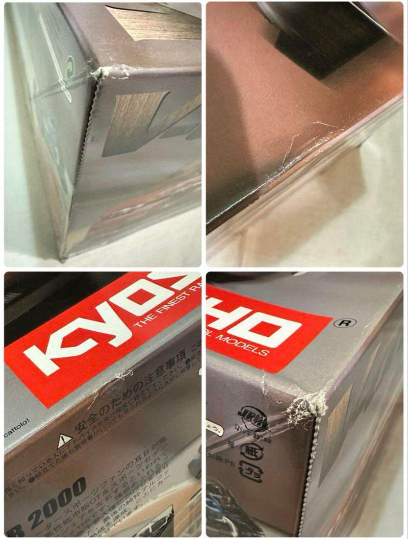 Laden Sie das Bild in Galerie -Viewer, Kyosho V-ONE S II ALFA 156 GTA SUPER 2000 GP Car Kit New Box Damaged - Used
