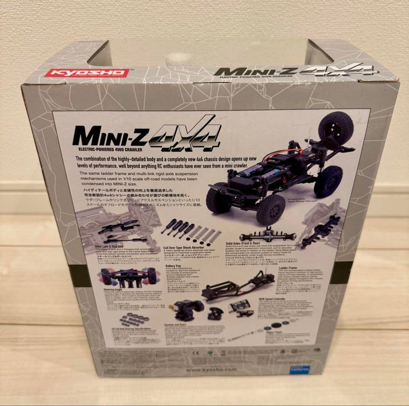 Load image into Gallery viewer, Used Kyosho Mini-Z 4x4 Jeep Wrangler Rubicon Blue Ready Set Unopened
