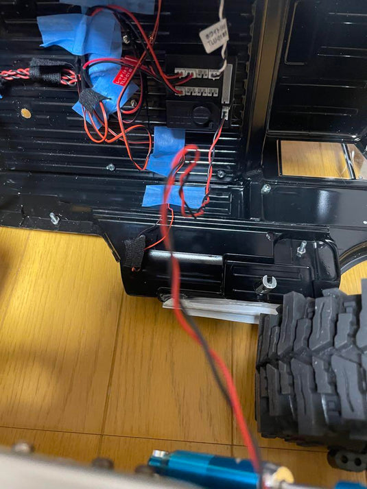 Used Tamiya Unimog CR-01 RC Crawler Used with Gear Reduction Motor