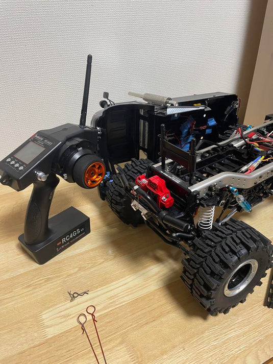 Used Tamiya Unimog CR-01 RC Crawler Used with Gear Reduction Motor
