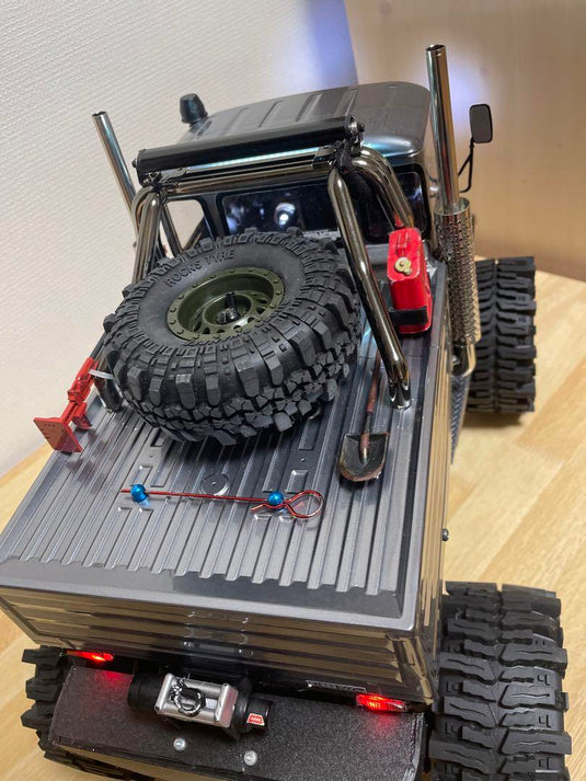 Used Tamiya Unimog CR-01 RC Crawler Used with Gear Reduction Motor