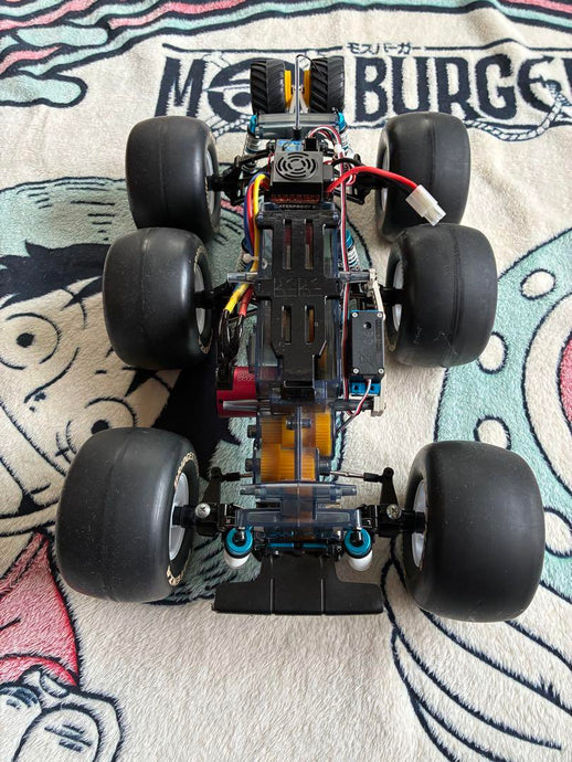 Used Tamiya G6-01 Konghead Custom Full Set with 7700kv Brushless Motor