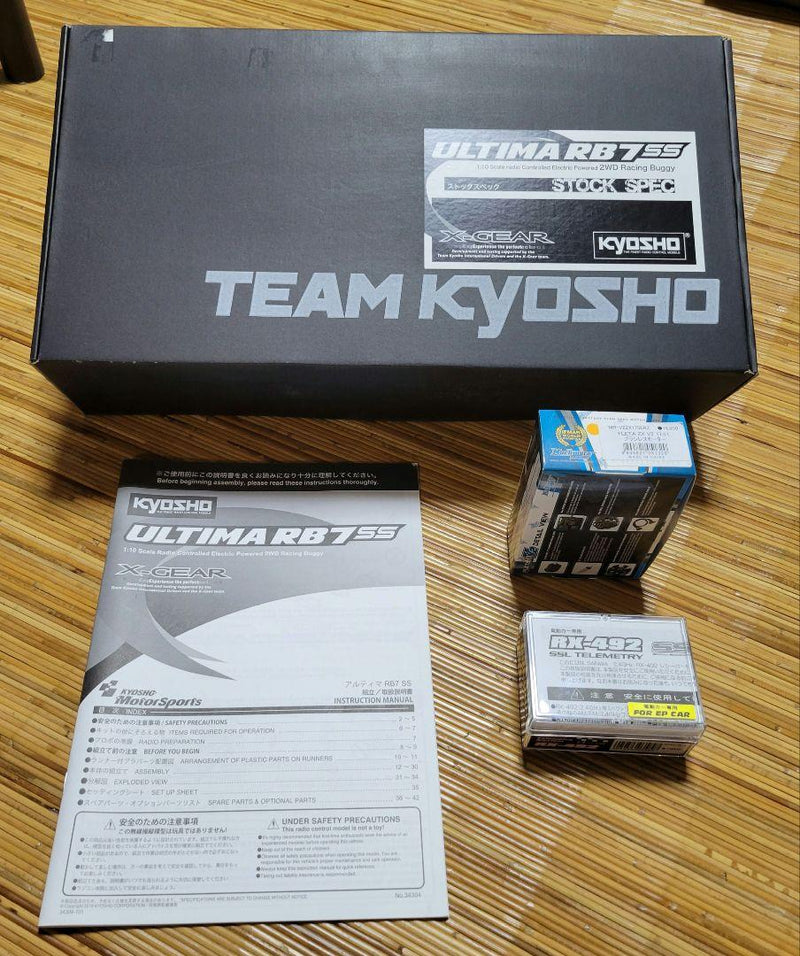 Load image into Gallery viewer, Used Kyosho Ultima RB7 2WD Off-Road Car Used with Sanwa Receiver and Match More Motor
