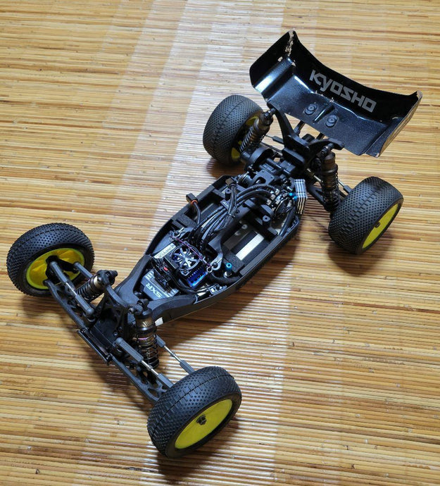 Used Kyosho Ultima RB7 2WD Off-Road Car Used with Sanwa Receiver and Match More Motor