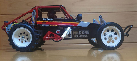 Used Tamiya Wild One Off-Roader Assembled Full Set with Sanwa MX-6 and LEDs Unused