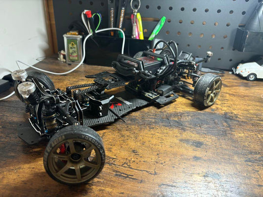 Used Yokomo YD-2 RR RX Custom Assembled Car with Many Option Parts