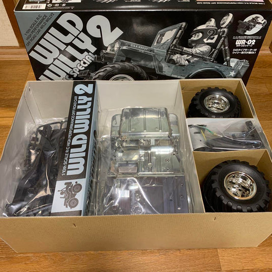 Used Tamiya Wild Willy 2 Metallic Special Unassembled Kit