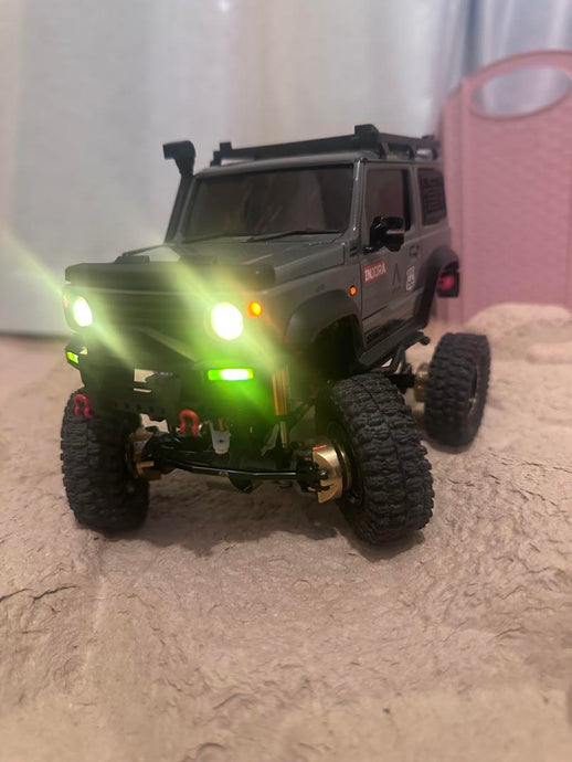 Kyosho Mini-z 4x4 Jimny Full Custom with Many Option Parts Used - Used