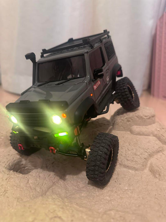 Kyosho Mini-z 4x4 Jimny Full Custom with Many Option Parts Used - Used