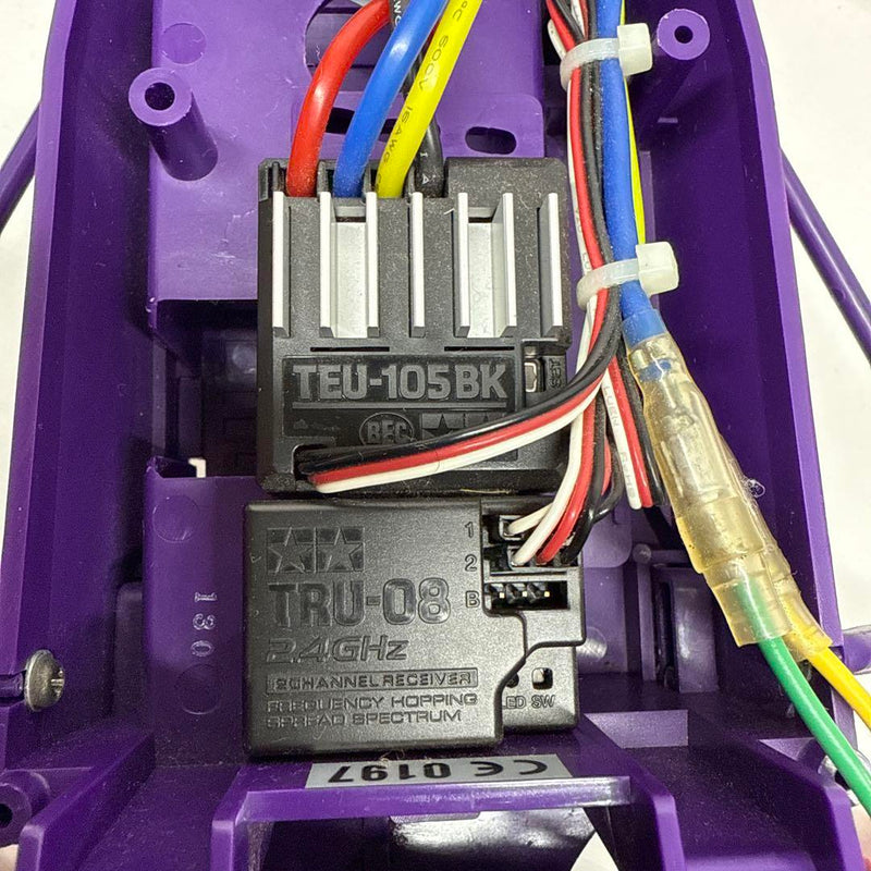 Load image into Gallery viewer, Used Tamiya Hornet Blockhead Motors Custom Assembled with Radio Set

