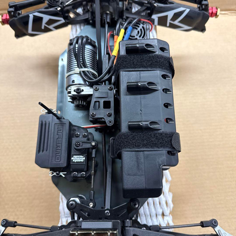 Load image into Gallery viewer, Used Kyosho 1/8 EP Psycho Kruiser RC Car Displayed with Manual and Tools
