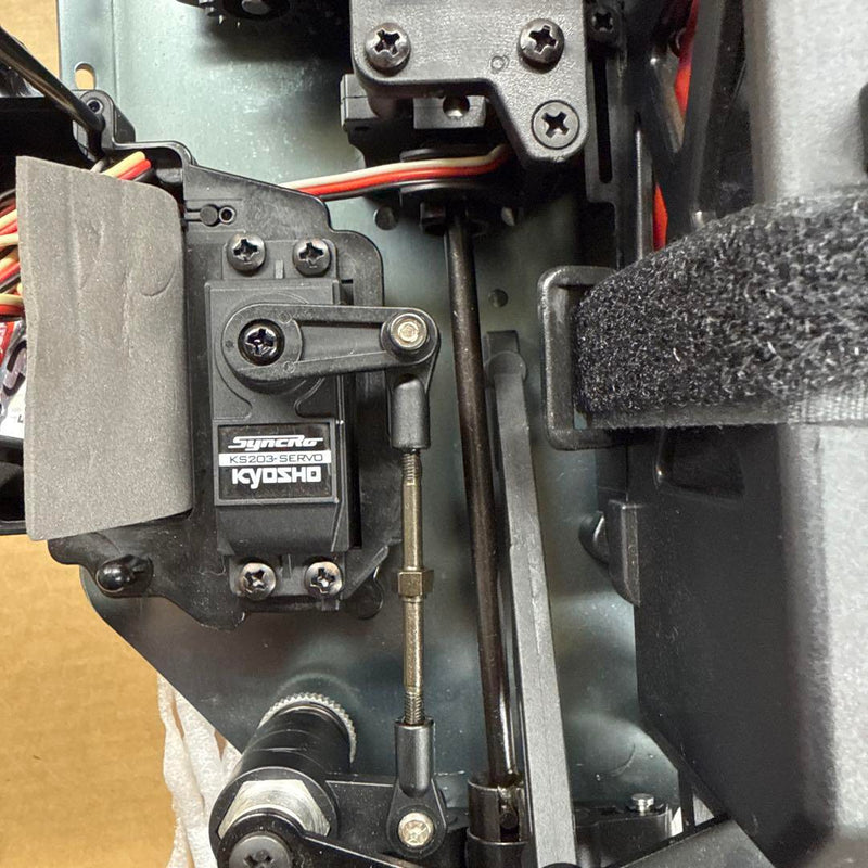 Load image into Gallery viewer, Used Kyosho 1/8 EP Psycho Kruiser RC Car Displayed with Manual and Tools
