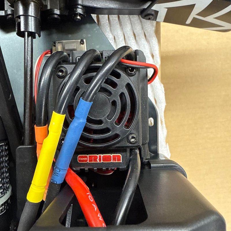 Load image into Gallery viewer, Used Kyosho 1/8 EP Psycho Kruiser RC Car Displayed with Manual and Tools
