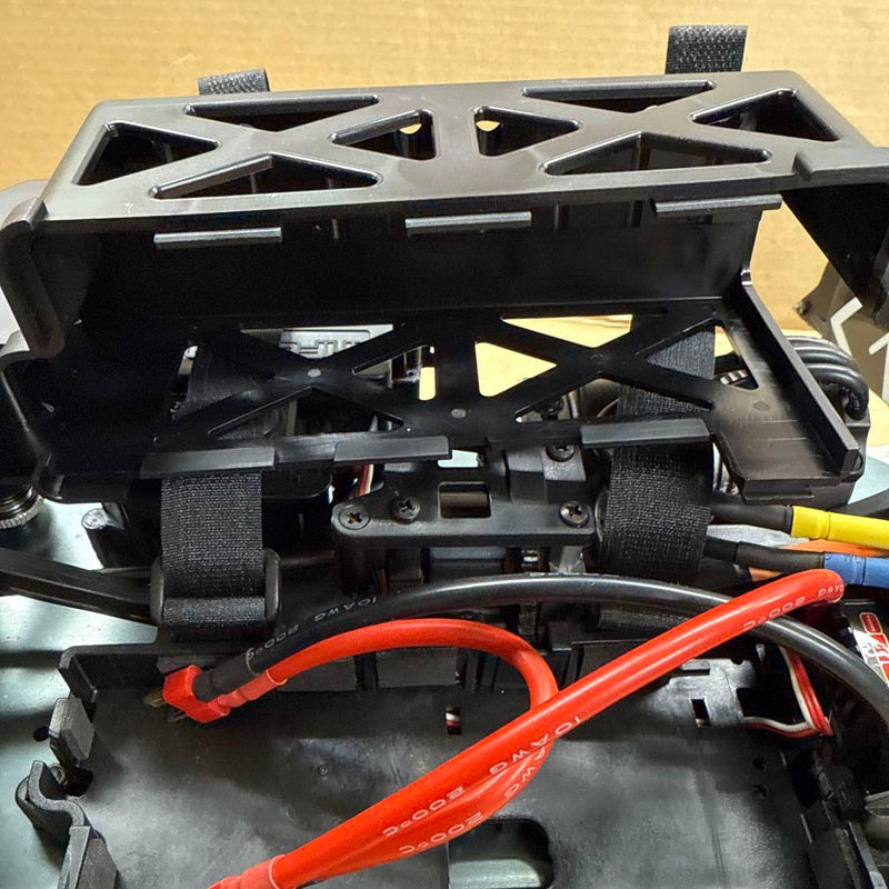 Load image into Gallery viewer, Used Kyosho 1/8 EP Psycho Kruiser RC Car Displayed with Manual and Tools
