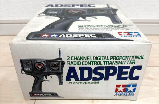 Used Vintage 1987 Tamiya Adspec Transmitter & C.P.R. Unit P-100F New Unopened Set