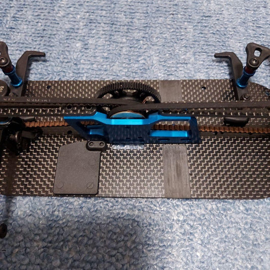 Used Team Associated TC8 Carbon Chassis Used with Spare Parts